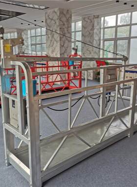 ZLP630型高空作业脚蹬建筑工地幕墙施工热镀锌 烤漆 电动吊篮