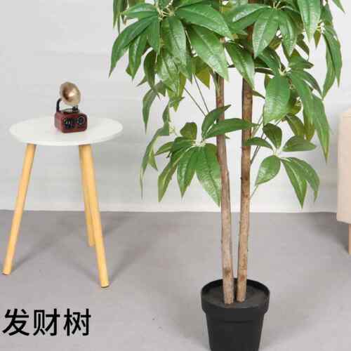 仿真发树塑胶叶真树杆植物落地盆财栽客厅内花装饰假室绿树568947