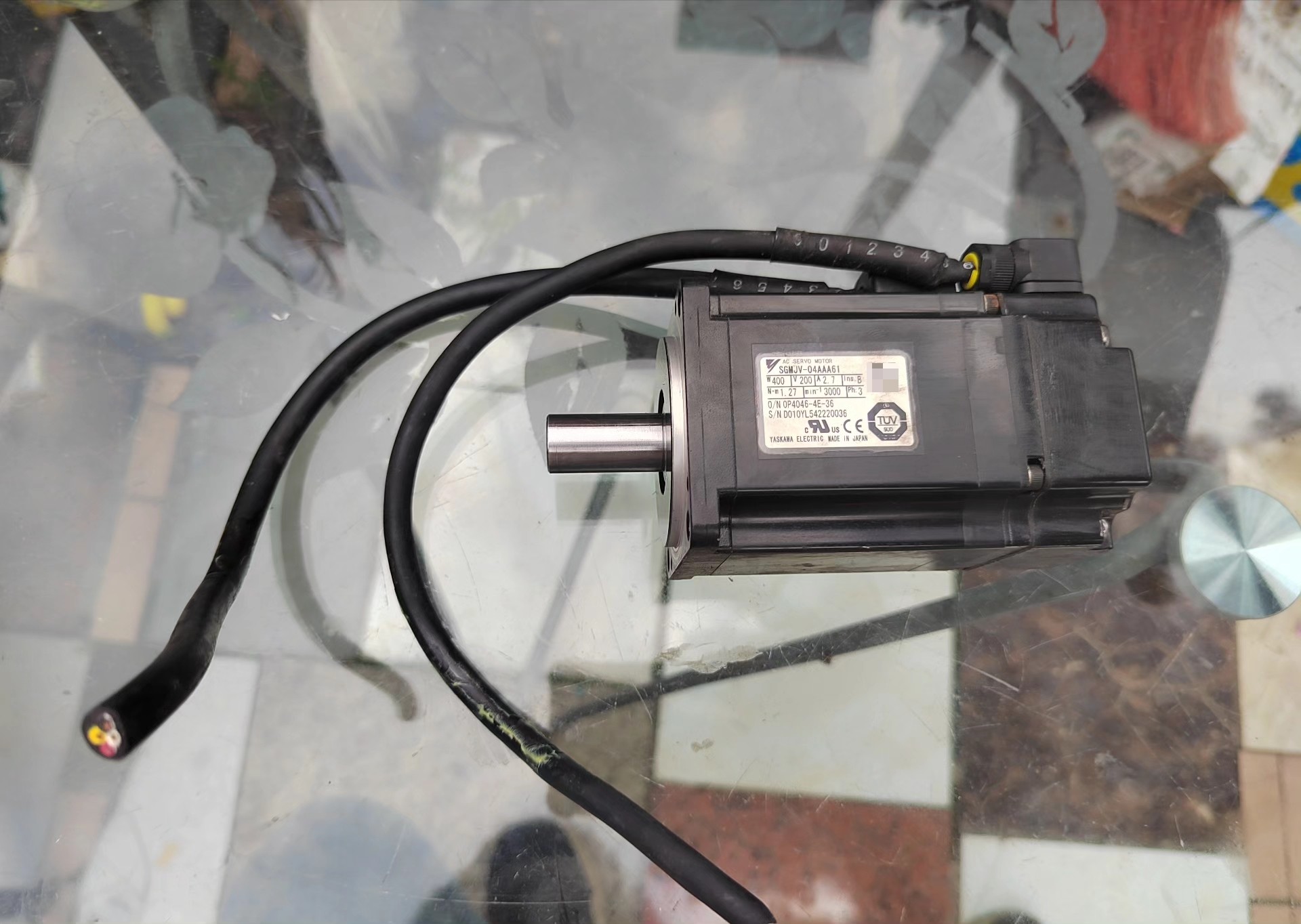 拆机安川伺服电机 SGMJV-04AAA61  400W