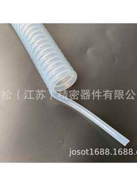 透明铁氟龙螺旋管 FEP伸缩管 PFA弹簧管 四氟乙烯管 耐腐蚀管