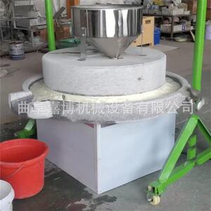 黑龙江磨坊用豆腐加工磨浆机 鲜玉米浆石磨 养生馆用艾绒石磨