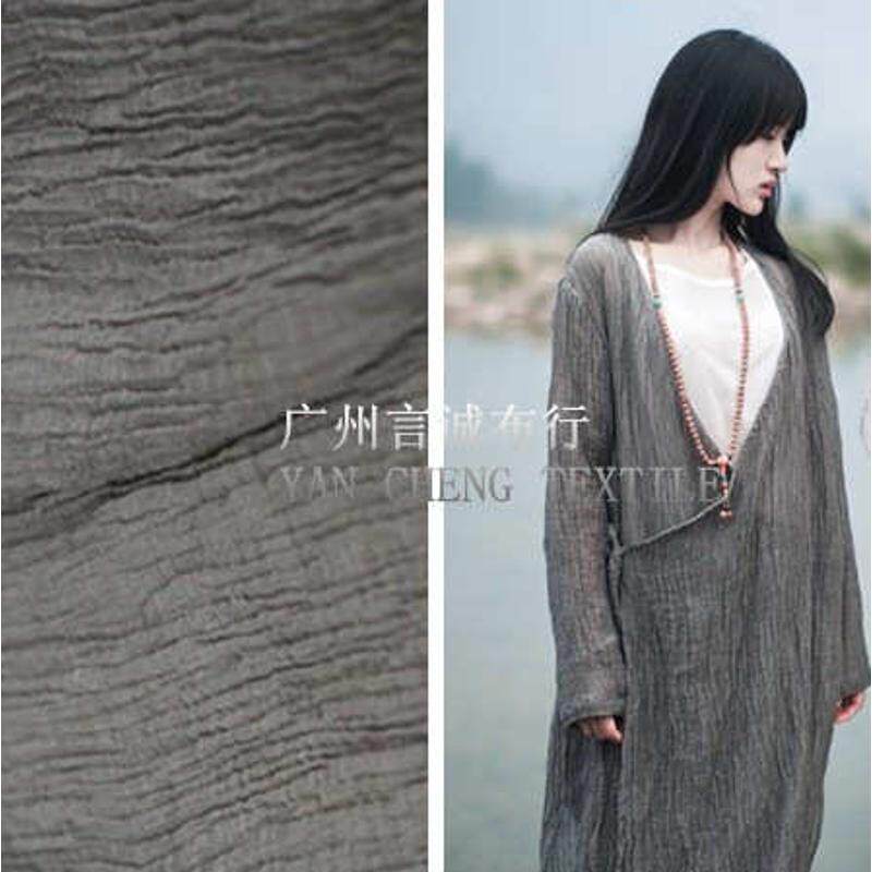 厂家现货 纯色洗皱色织肌理棉麻布料 现货亚麻料肌理亚麻面料,纺织面料/辅料/配套,棉麻面料,淘宝优惠券,粉丝福利购,淘宝优惠卷
