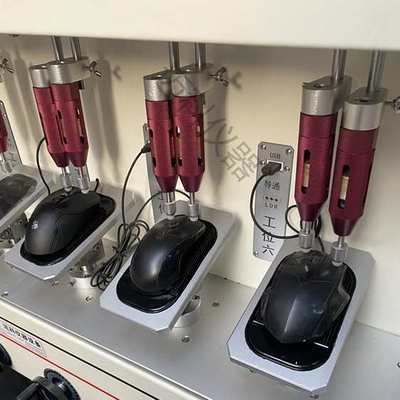 迈科 鼠标按键寿命试验机 电脑键盘开关导电橡胶按压疲劳测试设备