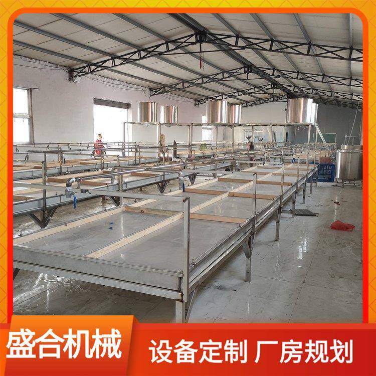 手工揭皮腐竹机全套生产线包含锅炉磨煮设备自动加热包教技术