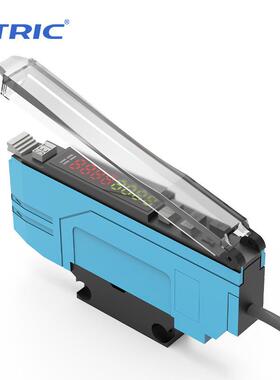 模拟量光纤放大器0-5V电压输出可切换NPN输出DN10-MN光纤传感器