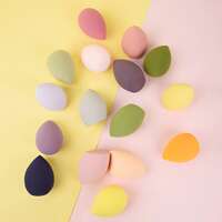 4pcs/bag Fashion Make up Blender Cosmetic Puff Makeup Sponge thumbnail 6