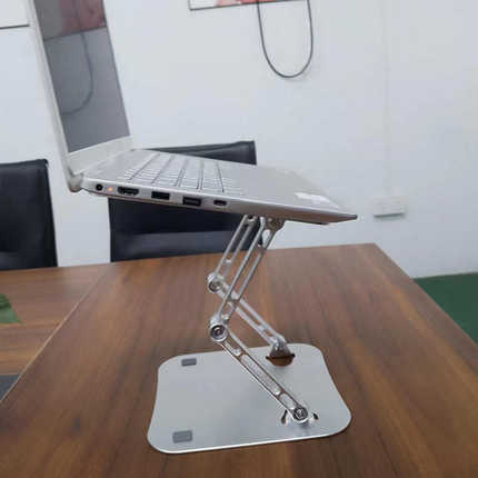 笔记本支架铝合金升降折叠三档调节站立电脑支架批发定制定做