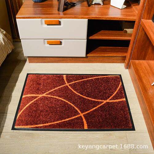 科洋简约尼龙印花橡胶地毯 居家办公酒店商场地垫Door mat