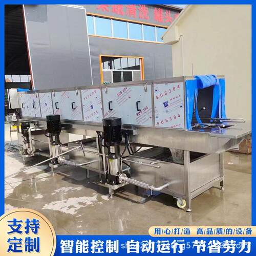 洗筐机塑料筐清洗机器全自动周转箱洗箱设备型号齐全