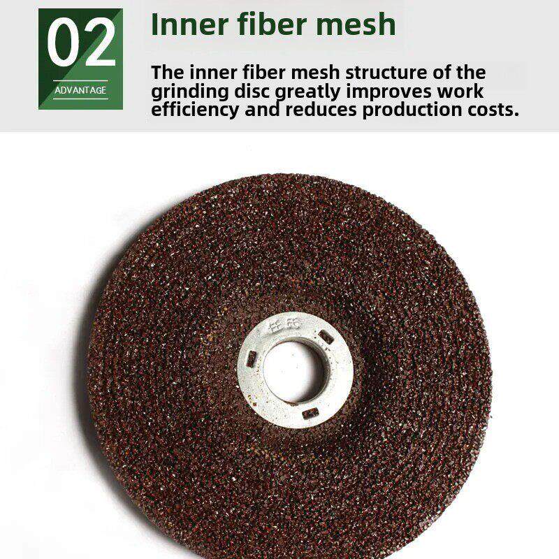 角磨机打磨片100型加厚磨光片金属不锈钢抛光除锈切割片鱼鳞片