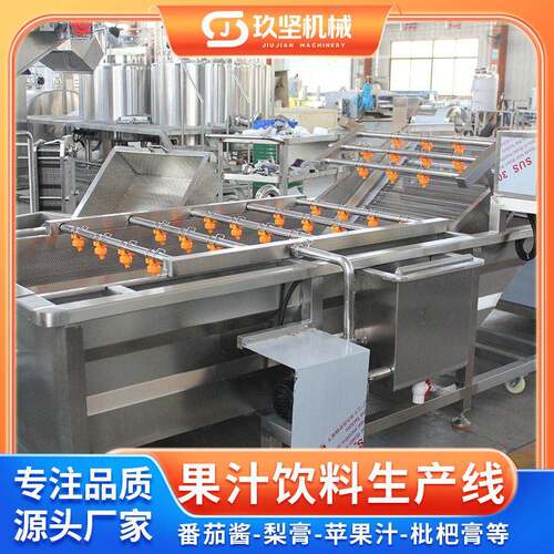 杨梅果汁加工生产线 青提果汁饮料灌装生产线 葡萄头加工流水线