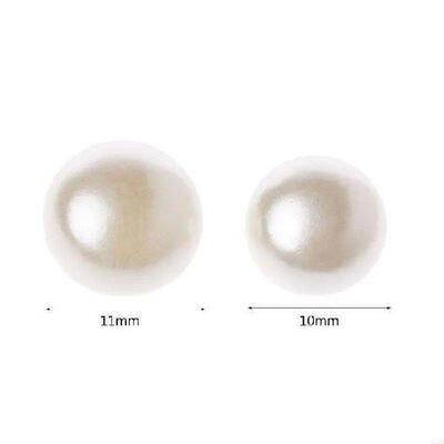M7BB Sewing Pearl Buttons 50pcs DIY Craft Sewing Holiday