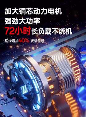 电锯家用锯柴小型持木锯插手式电220v电动切HAC割木头电链条伐据