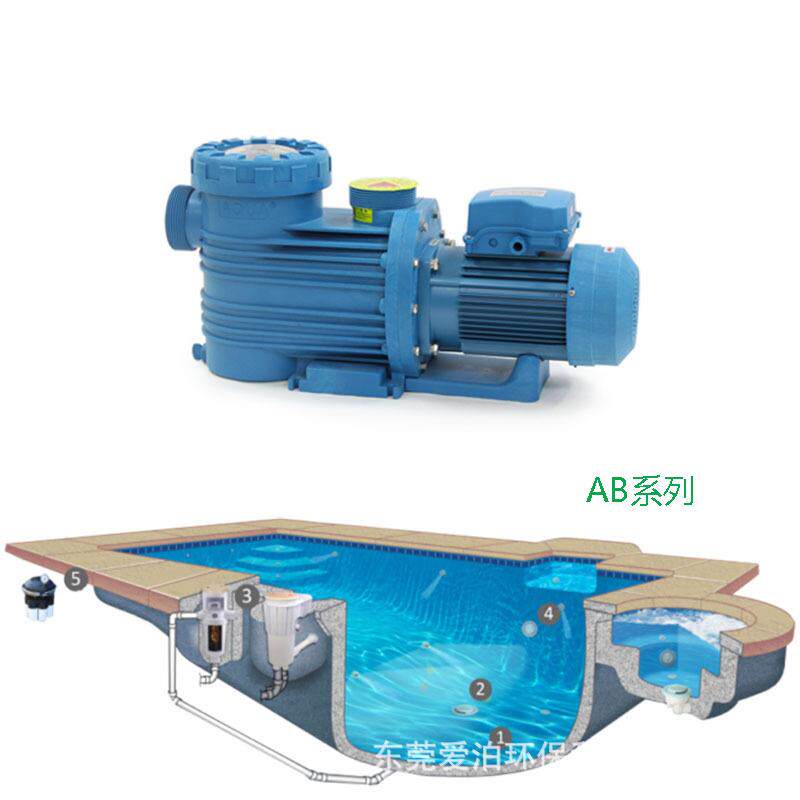 泳池泵AQUA/爱克泳池水泵泳池过滤泵/循环/吸污水泵塑料泵AB系列