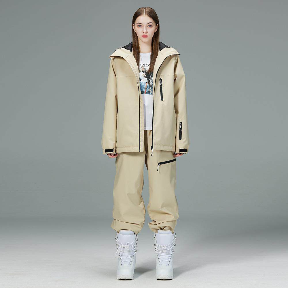滑雪服男女款套装冬季户外滑雪衣裤套装单板双板滑雪服新款