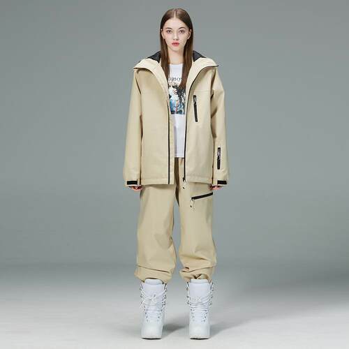 滑雪服男女款套装冬季户外滑雪衣裤套装单板双板滑雪服新款