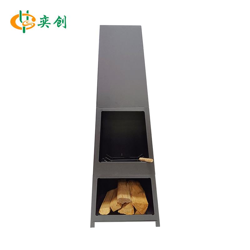 三层塔暖炉户外烧烤炉 野营烧烤用品工具烤火炉塔型炉佛山厂家