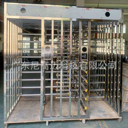 尼高迈门禁考勤双向通道不锈钢全高门监狱看守所防尾随旋转滚闸