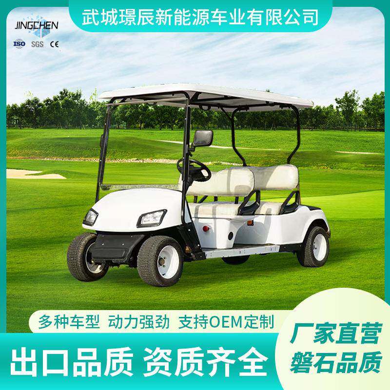 电动四轮高尔夫球车观光车景区旅游高尔夫球场巡逻电动高尔夫球车