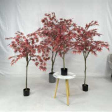 红枫树假植绿造景红枫摆件盆栽落地客厅枫叶仿真装饰仿真树植物