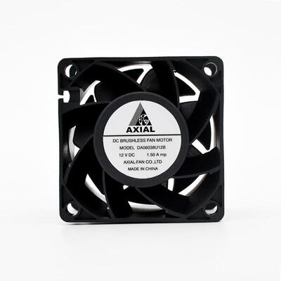 Axial12v24v6038直流防水散热风扇可替Nidec60x60x38mm双滚珠风扇