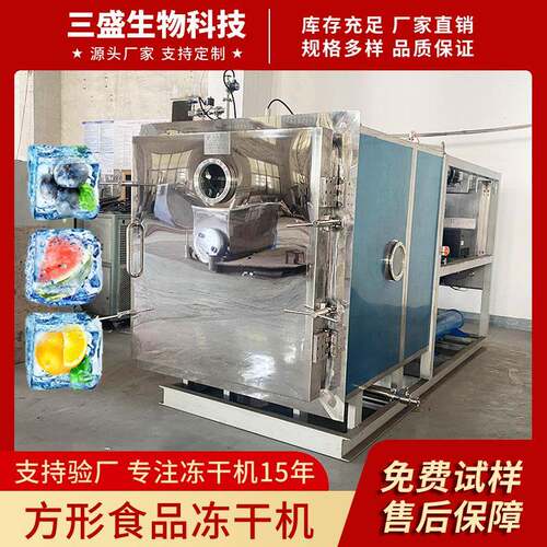 50平百香果芒果冻干设备香蕉龙眼冷冻干燥机大型商用冻干机厂家