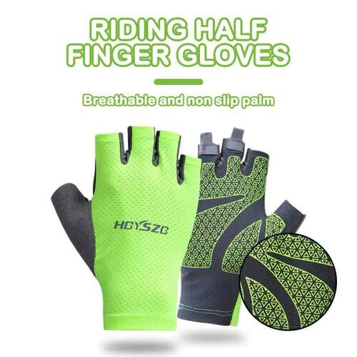 Cycling Fingerless Gloves Professional Gym Fitness Breathabl