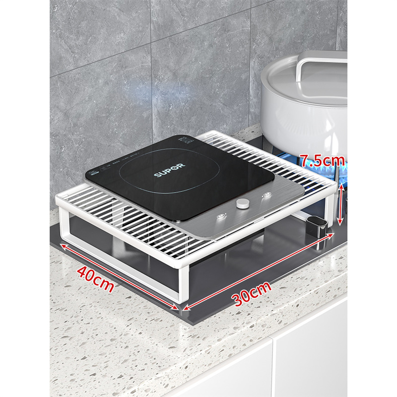 燃气灶煤气灶书桌收纳置物架