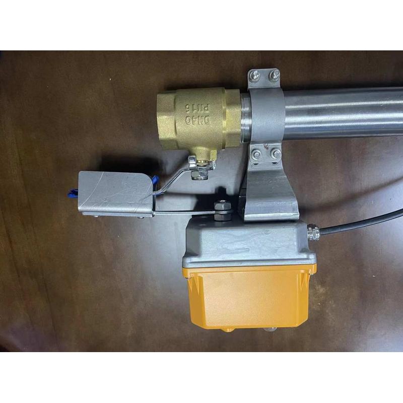 DN50球阀机械手自动切断阀液化钢瓶12V漏水漏气24V阀门控制器