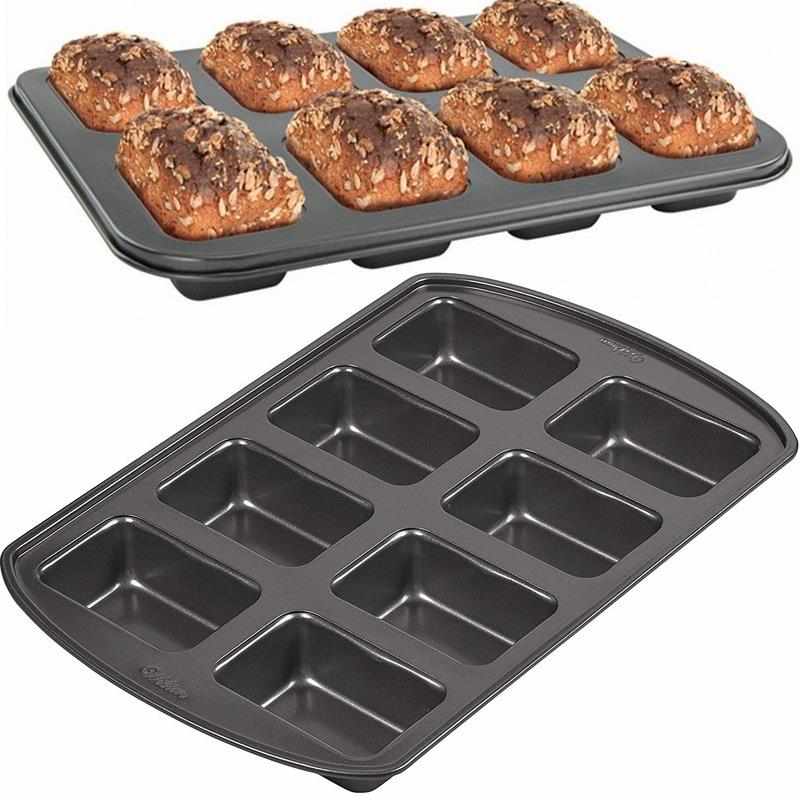高档耐高温华富食品不粘涂层低碳钢烘焙蛋糕模具迷你吐司LOAF TIN