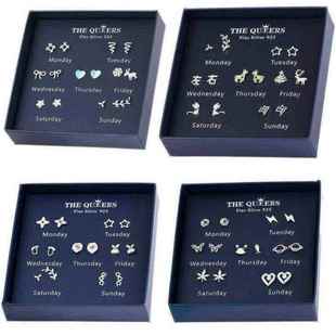 hypoallergenic 925 sterling silver needle earrings female