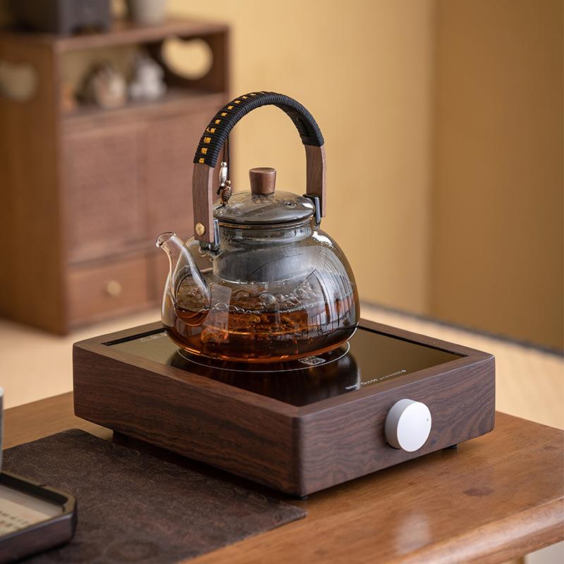 重竹电陶炉茶炉煮茶静音烧水壶上水器无线弯头自动上水器陶瓷