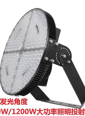 600W投光灯圆形球场码头体育馆厂房矿井塔吊1200W大功率照明灯