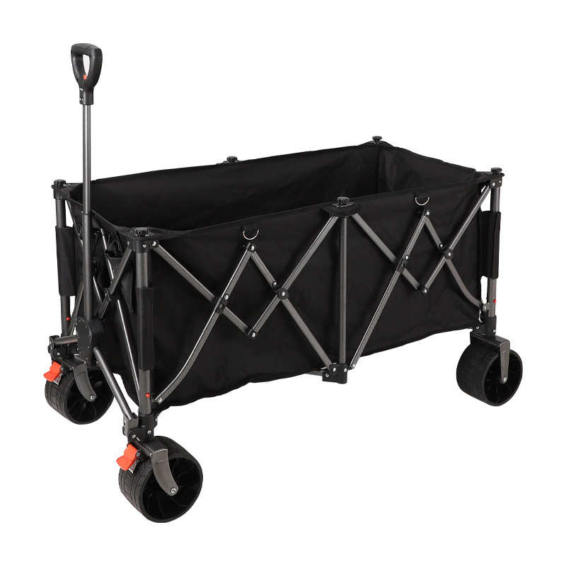 户外露营车超大越野轮营地车露营小拖车便携可折叠摆摊小推车