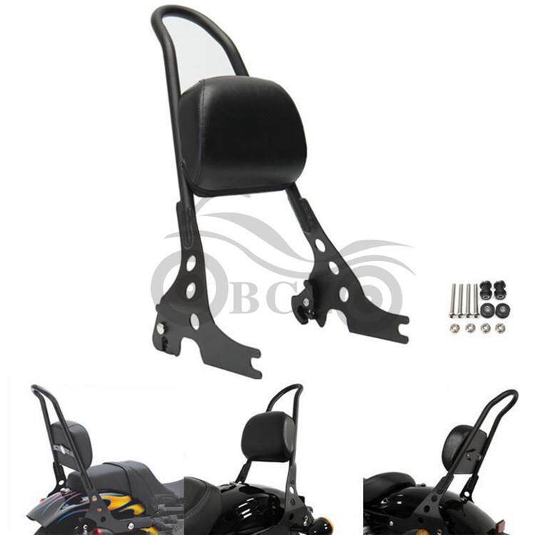 适用哈雷XL883 1200 48 72改装 后靠垫 靠背垫 靠背枕 护背支架