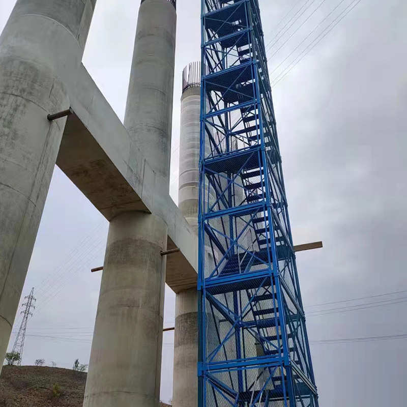 批发箱式安全梯笼 组合式安全梯笼 桥梁墩柱安全梯笼深基坑梯笼