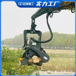 全自动伐木机林业全自动伐树机挖掘机配件割树机农业伐树机砍伐机