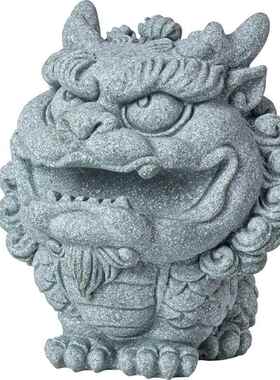 创意瑞兽麒麟金蟾貔貅笔架笔搁文房镇纸茶宠摆件中式书房桌面装饰