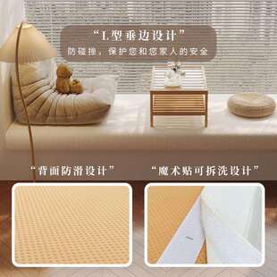 新垫款面平泰迪绒飘窗垫可四季通用主卧阳台榻榻米2024-4-2坐垫防