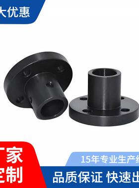 GAC02 06 08 09-D3~50镀镍圆法兰导向轴支座 标准 安装通孔