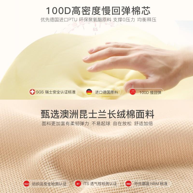 载汽忆车头枕护颈枕记棉车用腰靠套装车护内座YQC椅靠枕车枕头颈