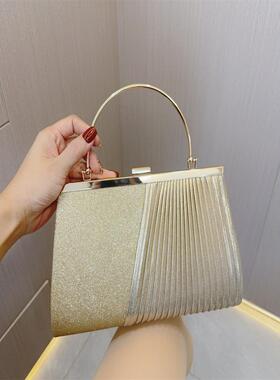 潮牌韩版宴会手提包斜跨晚宴礼服包KTV派对晚宴会包大容量女士包