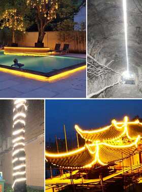 36v灯带l工dLD24-005工地双e排防水超亮船用隧道地下室工程施照24