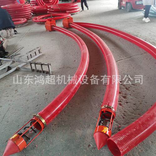 中驱软绞龙密封式提料机160型软管抽粮机粉煤灰输送机
