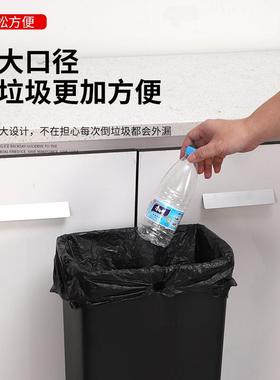塑料方形内桶内胆黑色烟灰桶垃圾桶不锈钢垃圾箱内桶厨房大垃B&r