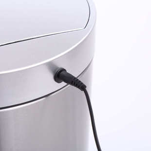 款家用垃圾桶礼品垃圾桶感应不锈钢批发厨房智能欧式广告充电自动