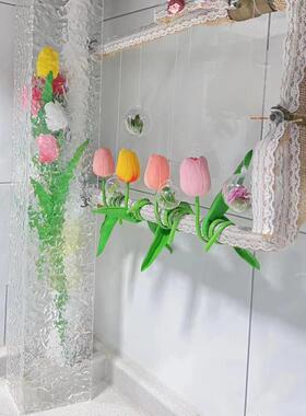 亚60克水波纹包管道丑遮水装饰管亚克力包管石力头纹亚克力板