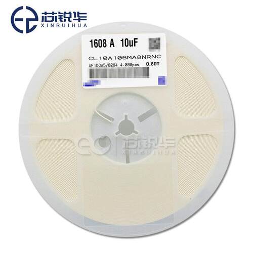 CL10A106MA8NRNC(20%)0603106M10UFX5R25V原装陶瓷贴片电容器