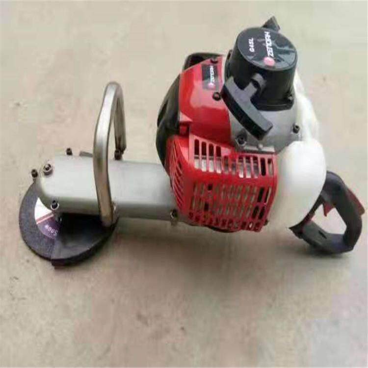 汽油角磨机视频 手提式打磨机 小型油桶切割机器图片便携砂纸