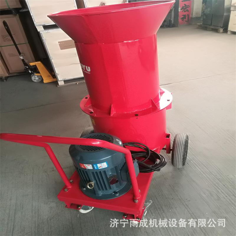 电动碎草机电动畜牧草料机 树叶干草果核粉碎机牛羊食料加工机